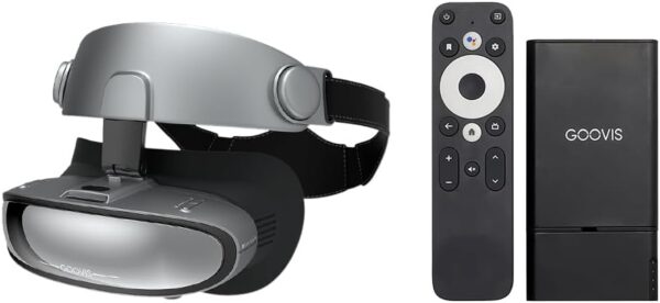 GOOVIS G3X with D4 Media Player 4K OLED Cinematic HMD Dual 2K Micro-OLED Screens