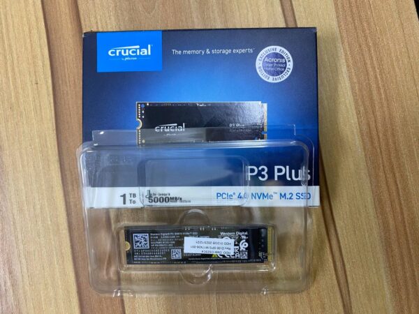 Crucial P3 Plus 500GB Pcie 4.0 Nvme M.2 SSD - CT1000P3PSSD8