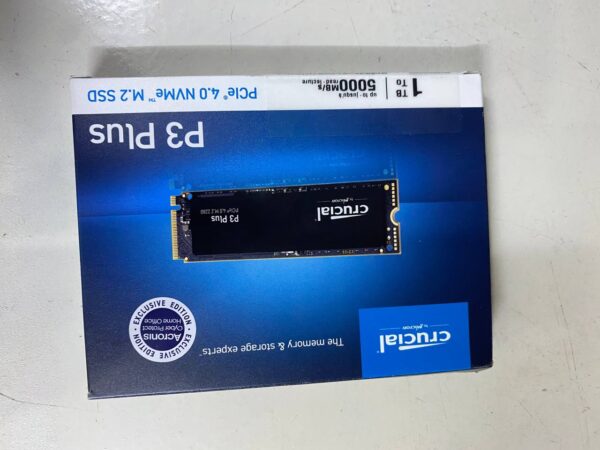 Crucial P3 Plus 500GB Pcie 4.0 Nvme M.2 SSD - CT1000P3PSSD8 - Image 6