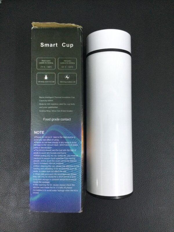 Smart Cup With Temperature LED Display