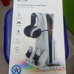 OTIVO  PS5 Cooling Stand with controller Charger  For PS5/PS5 Slim