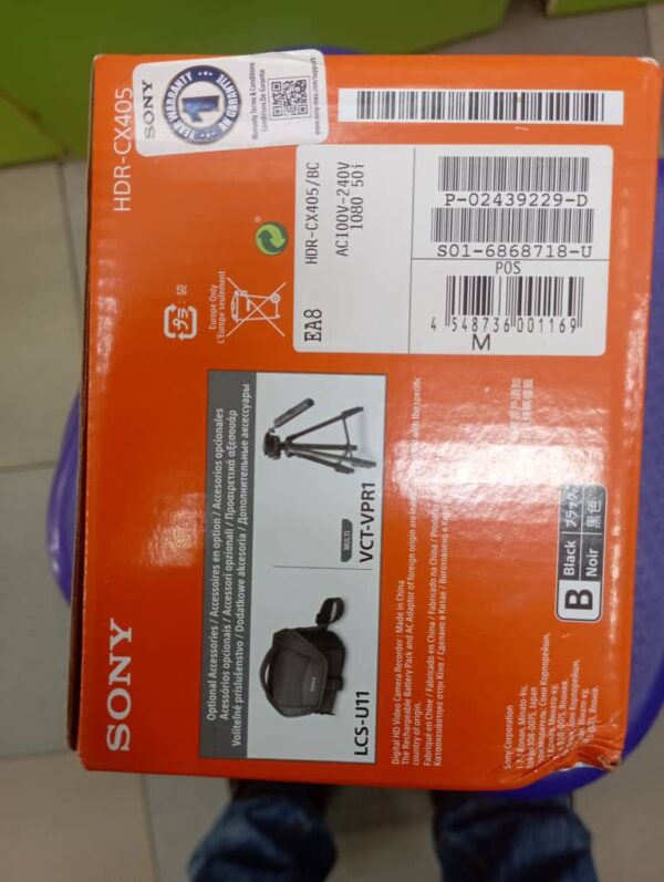 SONY HDR-CX405 HANDYCAM - Image 2