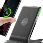 INIU Wireless Charger, 15W Fast Qi-Certified Wireless Charging
