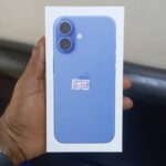 iPhone 16  1 fisical SIM and 1 E SIM Blue 128gb