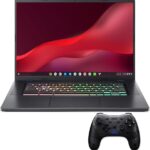 Acer Chromebook 516 GE Cloud Gaming Laptop with Google AI – 16.0" WQXGA 2560x1600 100% sRGB 120Hz IPS | Intel Core i5-1240P | 16GB LPDDR4X | 256GB