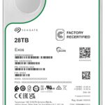 Seagate 28TB Internal Hard Drive HDD - 3.5 in CMR SATA 6Gb/s, 7200 RPM
