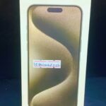 iPhone 15 promax Natural Tatinum 256gb Active 2 fisical SIM