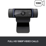 Logitech C920x HD Pro Webcam, Full HD 1080p/30fps Video Calling, Clear Stereo Audio, HD Light Correction, Works with Skype, Zoom, FaceTime, Hangouts,...