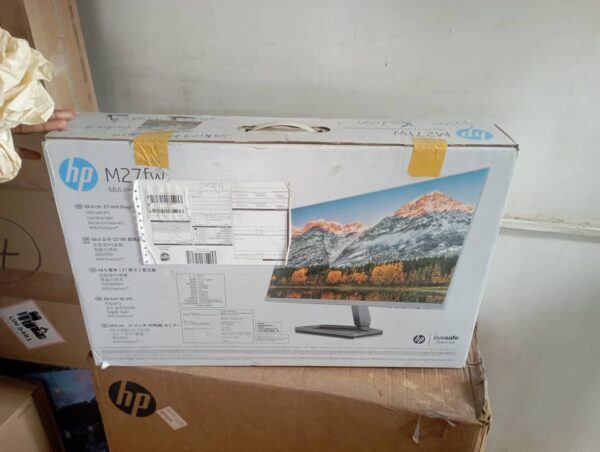 Hp M27FW FHD Monitor  27inchies  Frameless HDMI VGA - Image 2