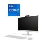 HP ProOne 240 G10 All-in-one Desktop PC 13th Gen Intel® Core™ i5-1334U 1.3GHz up to 4.6GHz 512GB PCIe® NVMe™ SSD | 8GB DDR4-3200 (1x8GB) RAM | 23.8" diagonal FHD (1920x1080) IPS Display Intel® Iris® Xᵉ Graphics