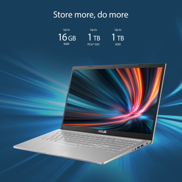 ASUS X515EA-EJ2899W INTEL CORE-I7-1165G7 PROCESSOR 2.8 GHz 8GB of RAM, a 512GB SSD, and 32GB of Intel Optane memory, 15.6-inch display Windows 11 - Image 10