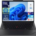 Lenovo ThinkPad T14 Gen 5 14th Gen Intel® Co re™ Ultra 7 155U 1.7GHz up to 4.8GHz  16GB DDR5-5600 (SODIMM) RAM | 512GB SSD M.2 2280 PCIe Gen4 14" WUXGA (1920x1200) IPS  Display | Integrated Intel Graphics | FREEDOS | TOUCHSCREEN