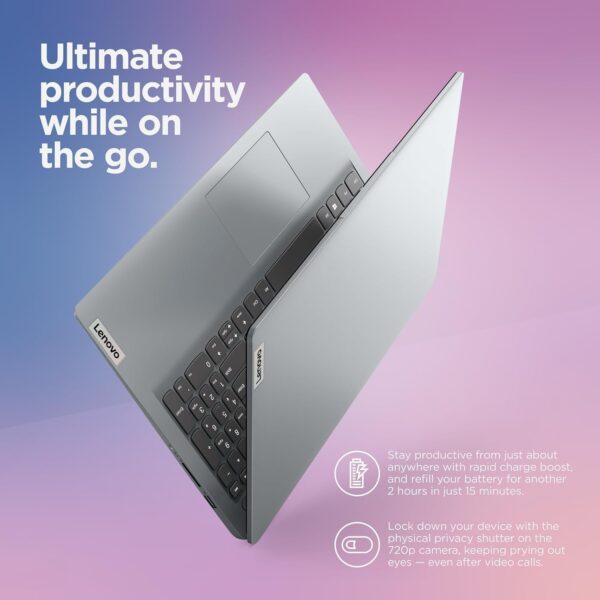 Lenovo IdeaPad 1 82LX00C9UE: Intel® Celeron® N4500/8GB SO-DIMM DDR4-2933 /256GB SSD M.2 2242/15.6" FHD /windows 11 home - Image 3