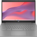 HP 2023 Chromebook Laptop, 14 Inch Display, Intel Celeron N4120 Processor, 4GB RAM, 64GB eMMC, Intel UHD Graphics 600, WiFi,