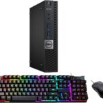 Dell Wyse 7040 Mini Desktop Computer, Intel i5-6500T, 16 GB RAM, 512 GB SSD, Mouse & Keyboard, USB WiFi & BT, Windows 10 Pro