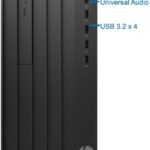HP 290 G9 Pro Tower Desktop, i7-12700K, 32GB RAM, 1TB NVMe SSD, USB C, HDMI, VGA, Wi-Fi, Bluetooth, DVDRW, Windows 11 Pro