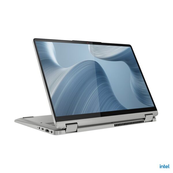 Lenovo FLEX 5 14IAU7 2-IN-1 12th Gen Intel Core™ i3-1215U 1.2 GHz up to 4.4 GHz 256GB M.2 2242 PCIe Gen4 SSD | 8GB LPDDR4X (Soldered) RAM | 14" WUXGA (1920 x 1200) | Integrated Intel® UHD Graphics TOUCHSCREEN Display | Windows 11 | STORM GRAY | BACKLIT KEYBOARD | Fingerprint Reader - Image 2