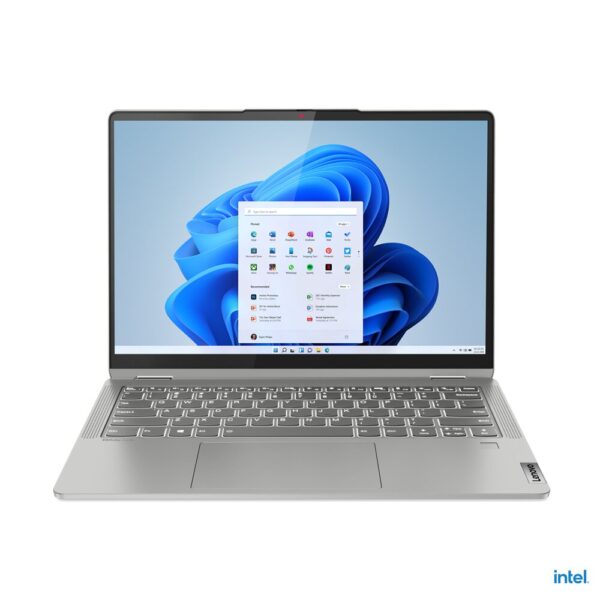 Lenovo FLEX 5 14IAU7 2-IN-1 12th Gen Intel Core™ i3-1215U 1.2 GHz up to 4.4 GHz 256GB M.2 2242 PCIe Gen4 SSD | 8GB LPDDR4X (Soldered) RAM | 14" WUXGA (1920 x 1200) | Integrated Intel® UHD Graphics TOUCHSCREEN Display | Windows 11 | STORM GRAY | BACKLIT KEYBOARD | Fingerprint Reader