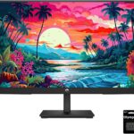 HP 24" FHD Monitor - V24 inch IPS LED FHD (1920 x 1080)- AMD FreeSync - VESA, 16:9-75Hz Monitor,