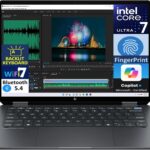 HP OmniBook Ultra Flip 2-in-1 Laptop 14.0" Touchscreen 2.8K Display (Intel Ultra 7-256V, 16GB LPDDR5, 1TB SSD, Backlit KB, Fingerprint, 2 Thunderbolt
