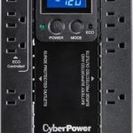 CyberPower EC650LCD Ecologic Battery Backup & Surge Protector UPS System, 650VA/390W, 8 Outlets, ECO Mode