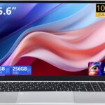VGKE 15.6" Laptop Computer, Full HD 1920 * 1080p Laptop with Backlit Keyboard, Intel Celeron Quad-Core J4125 Processor,