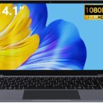 VGKE 14.1" Laptop Computer, Full-Metal Body 1920 * 1080 IPS FHD Display Laptop, 8GB RAM, 512GB SSD, Intel Celeron J4105 Quad-Core Processor, WiFi