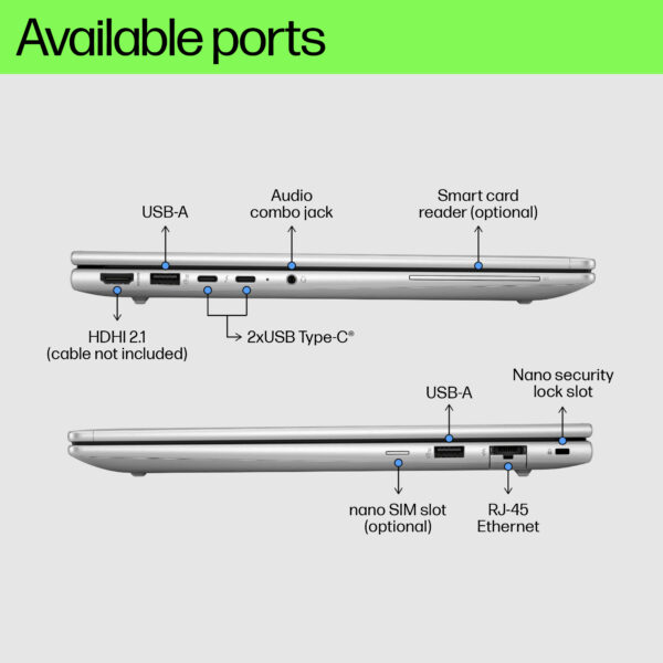 HP ProBook 440 14 inch G11 Notebook PC (A37WZET) - Image 2