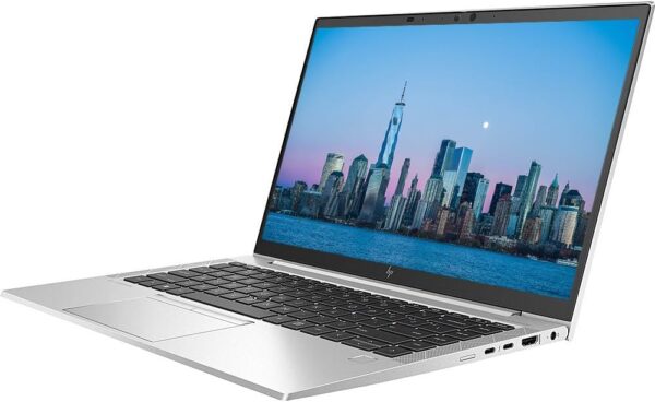 HP EliteBook 840 G8 Business Laptop, 14" FHD Display, Intel Core i7-1165G7, 16GB RAM, 512GB SSD, Backlit Keyboard, FP Reader, SC Reader, HDMI, Webcam