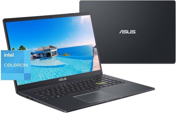 Asus E510M Ultra Thin And Light -15.6" -Intel Celeron N4020 - 4GB RAM - 256GB - SSD- Windows 10 - Image 3