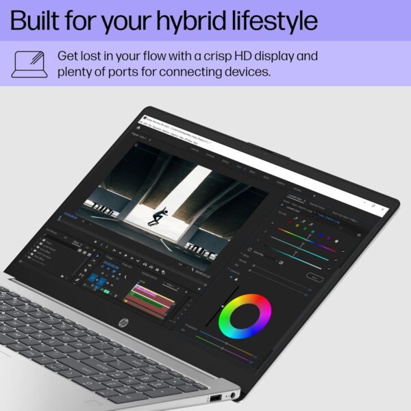 HP 15 inch Laptop, HD Display, 13th Generation Intel Core i5-1334U, 8 GB RAM, 512 GB SSD, Intel Iris Xe Graphics, Windows 11 Home, 15-fd0012nr - Image 3