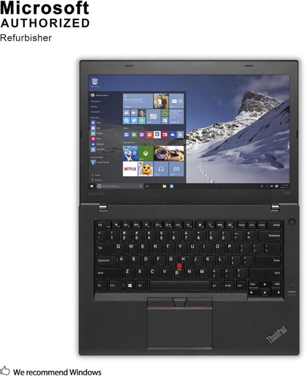 Lenovo ThinkPad T460 14in Notebook Intel Core I5-6200U up to 2.8G,Webcam,1920x1080,8G RAM,256G SSD,USB 3.0,HDMI - Image 3