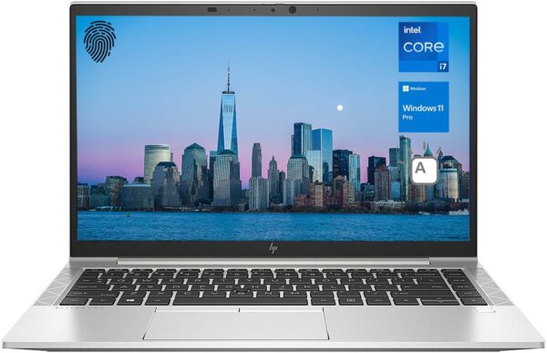 HP EliteBook 840 G8 Business Laptop, 14" FHD Display, Intel Core i7-1165G7, 16GB RAM, 512GB SSD, Backlit Keyboard, FP Reader, SC Reader, HDMI, Webcam - Image 4