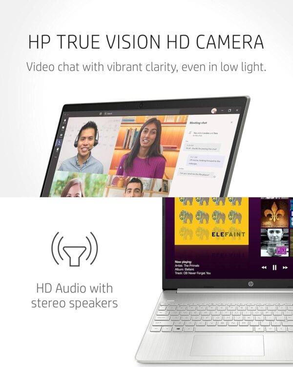 HP 15 Laptop, 11th Gen Intel Core i5-1135G7 Processor, 8 GB RAM, 256 GB SSD Storage, 15.6” Full HD IPS Display, Windows 10 Home, HP Fast Charge, Lightweight Design 15-dy2021nr - Image 8