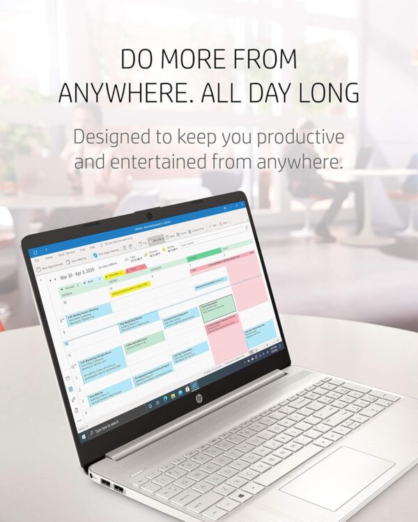 HP 15 Laptop, 11th Gen Intel Core i5-1135G7 Processor, 8 GB RAM, 256 GB SSD Storage, 15.6” Full HD IPS Display, Windows 10 Home, HP Fast Charge, Lightweight Design 15-dy2021nr - Image 2