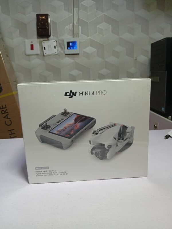 DJI Mini 4K, Drone with 4K UHD Camera for Adults, Under 249 g, 3-Axis Gimbal Stabilization, 10km Video Transmission, Auto Return, Wind Resistance,