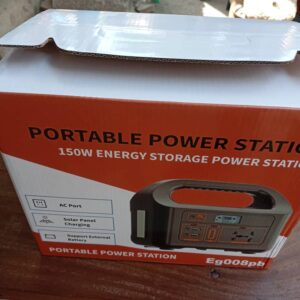 150W Portable Power Station Solar Generator Battery Charger 110/220V Energy Power Solar Charger For Outdoor Camping