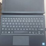 Dell Latitude 12 Slim - Keyboard and folio case - with touchpad - backlit - AZERTY - French - for Latitude 7275; XPS 12