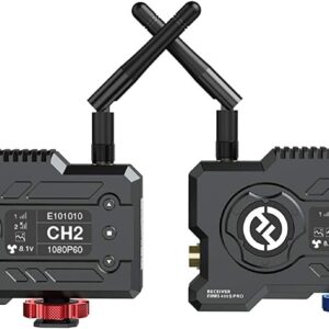 Hollyland Mars 400S PRO Wireless Video Transmission System, 1080P HDMI SDI Transmitter and Receiver, 0.08s Latency, 400ft Range, 8 Channels, 4 APP