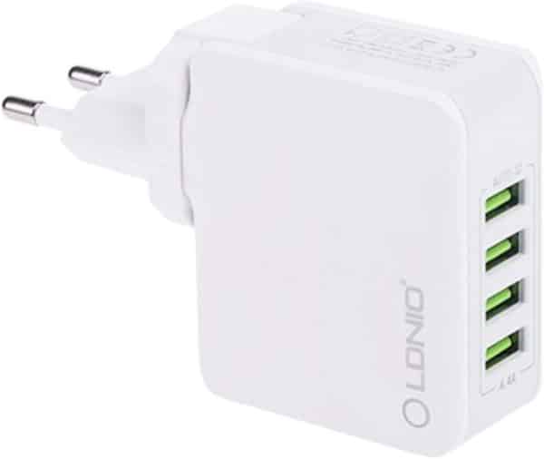 LDNIO 4-Port USB Fast Charger 22W