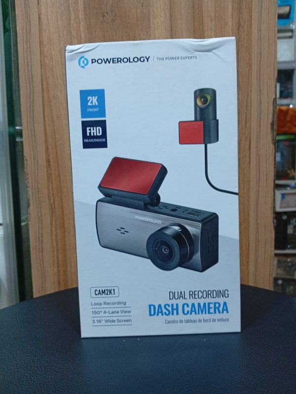 Dual Recording Dash Camera – Front and Rear HD Coverage for Complete Road Safety