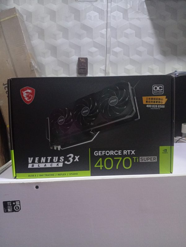 MSI GeForce RTX 4060 Ventus 2X Black 8G OC Gaming Graphics Card - 8GB GDDR6X, - Image 4