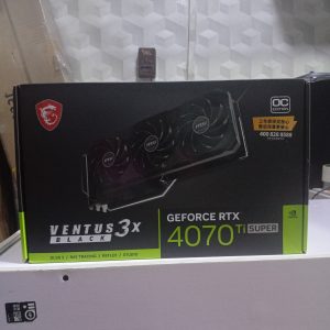 MSI GeForce RTX 4060 Ventus 2X Black 8G OC Gaming Graphics Card - 8GB GDDR6X,