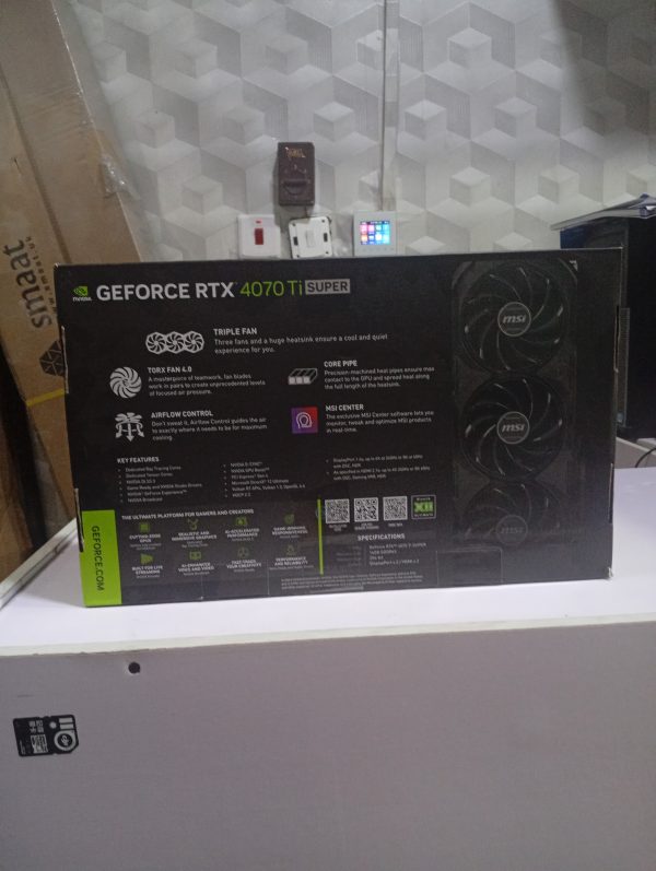 MSI GeForce RTX 4060 Ventus 2X Black 8G OC Gaming Graphics Card - 8GB GDDR6X, - Image 2