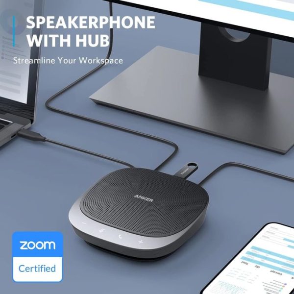Anker PowerConf S360 Speakerphone with Hub - Image 2