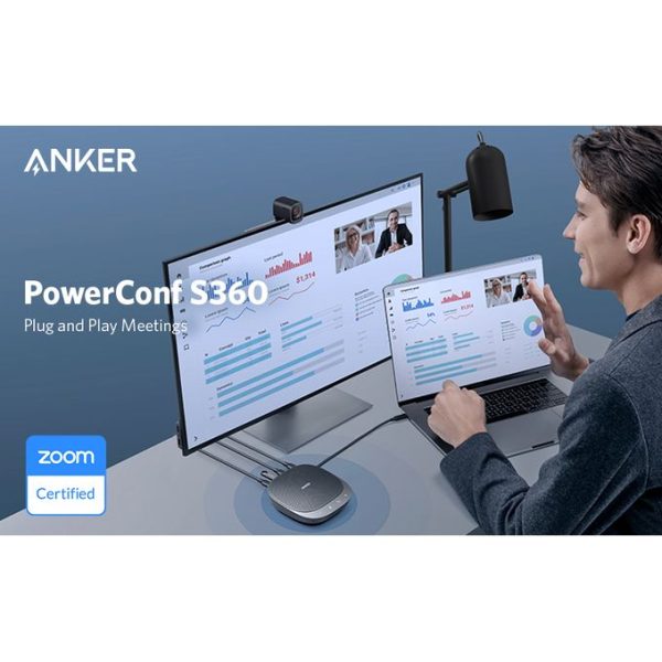 Anker PowerConf S360 Speakerphone with Hub - Image 4