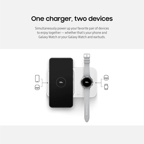 Samsung Super Fast Wireless Charger Duo - Image 2