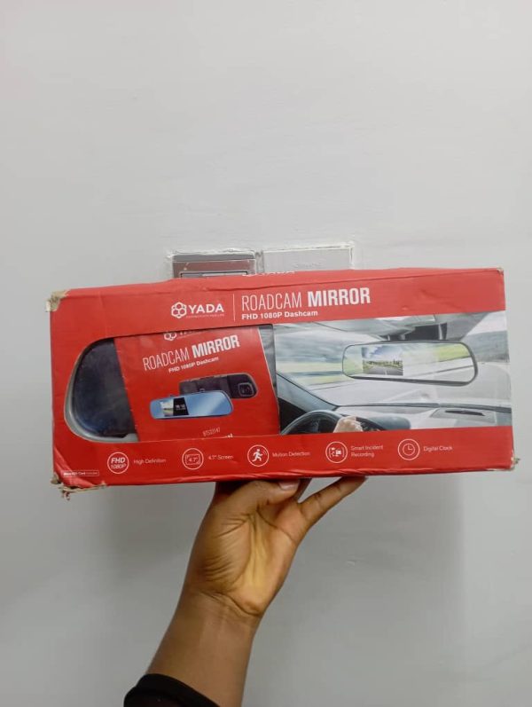 YADA 1080P Roadcam Mirror Car Dash Cam - Image 3