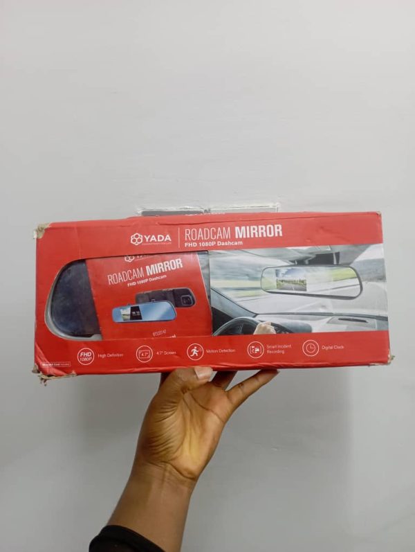 YADA 1080P Roadcam Mirror Car Dash Cam - Image 2