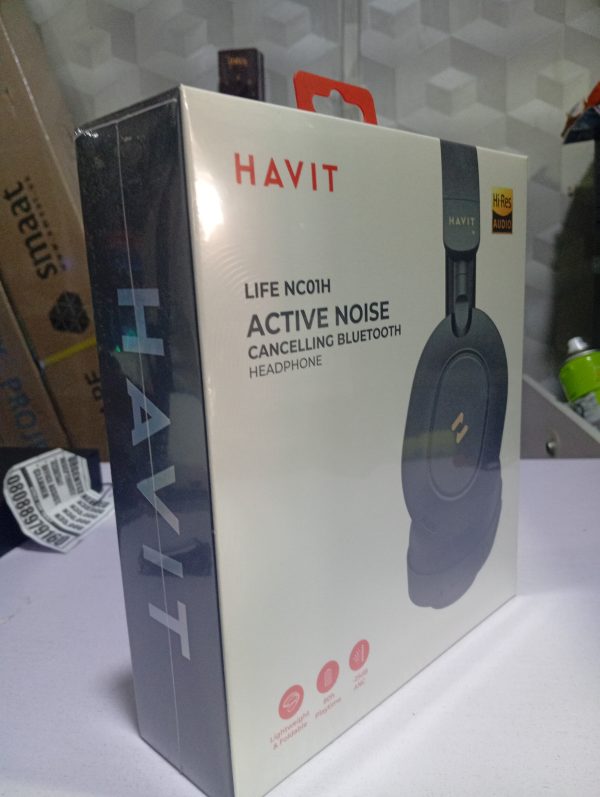 Havit Live Nc01h Active Noise Canceling Bluetooth Headset - Image 2